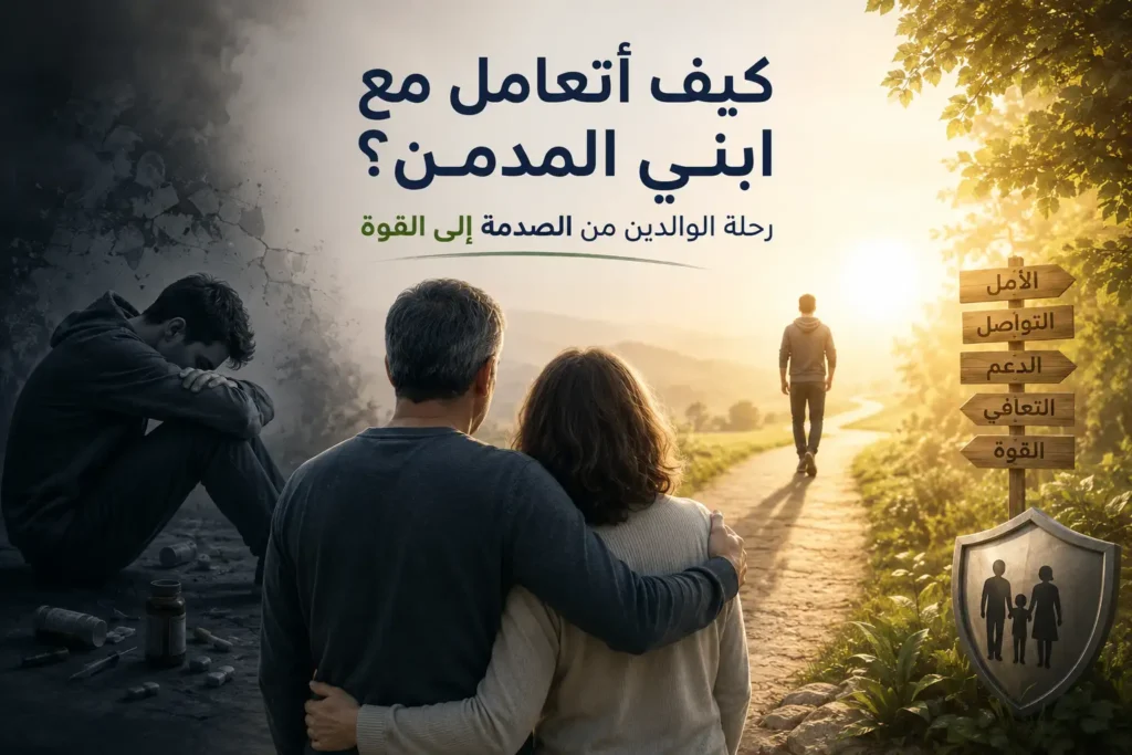 كيف أتعامل مع ابني المدمن