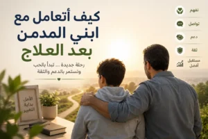 كيف أتعامل مع ابني المدمن بعد العلاج