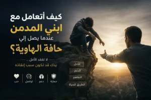 كيف أتعامل مع ابني المدمن عندما يصل إلى حافة الهاوية؟